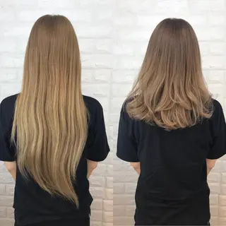 ミディアム カラー SALOWIN Frente店所属・個室で似合わせ好印象 🧡外山弥千代のヘアスタイル