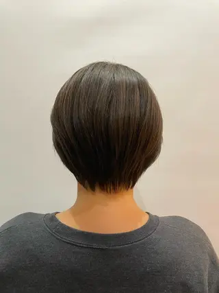 ショート 高山🐬髪質改善 池袋で縮毛矯正のヘアスタイル