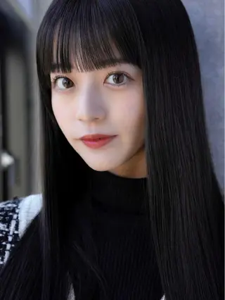 ロング カラー SALOWIN原宿AROA店所属・顔まわり神カット✂︎ 齋藤雄大【表参道】のヘアスタイル