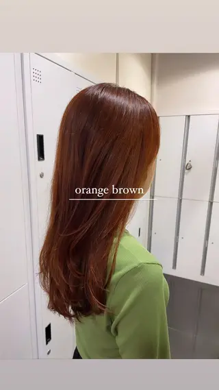 ロング カラー パーマ/ボブ/ ヘルシーカラー/風花のヘアスタイル