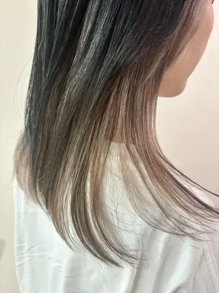 ロング カラー 古川 琴美のヘアスタイル