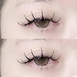 マツエク・マツパ NARUMI/ マツエク/パリ/束感のマツエク・マツパデザイン