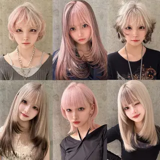 MONIQA【モニカ】所属・名古屋ハイトーン/ 🐶ブリーチ専門店のヘアスタイル