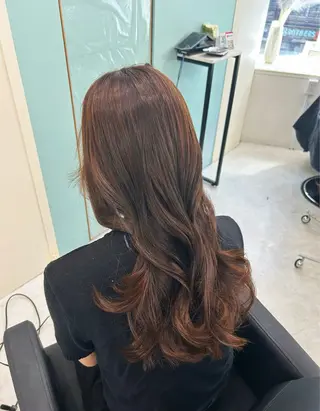 ロング MAHO/透明感カラ ー/髪質改善🍒のヘアスタイル