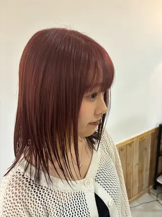 カラー 🌈ダブルカラー🌈 💚みやのしんじ💚のヘアスタイル