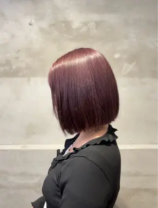 ショート カラー ❤︎韓国レイヤ ー❤︎/saraのヘアスタイル