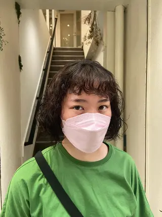 ミディアム nico🏁 rihoのヘアスタイル