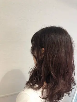 セミロング 田中 瑞妃のヘアスタイル