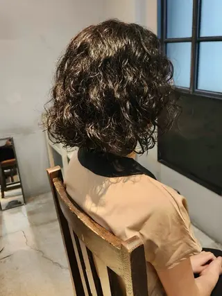 ミディアム パーマ room3 なおこのヘアスタイル