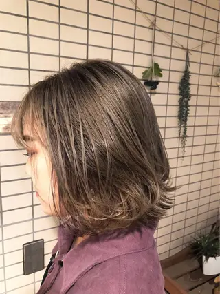 ミディアム カラー 鈴木 マサアキのヘアスタイル