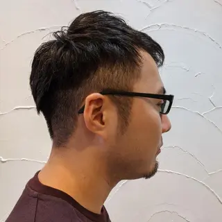 メンズ 髪質改善&白髪ぼかし カラー♡店長みやけ♡のヘアスタイル