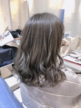 ミディアム カラー uros.所属・メンズパーマ/ エクステ🌞セナのヘアスタイル