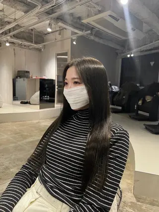 ロング 店長/レイヤーカット /大東悠生のヘアスタイル