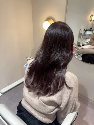 ミディアム 美髪✨艶髪✨髪質改善 カラー特化❣️二宮遥のヘアスタイル