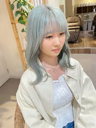 セミロング cocoluana(ココルアナ)所属・韓国風ヘア専門 🇰🇷Noaのヘアスタイル