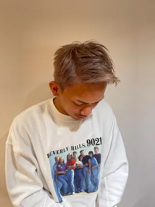 カラー メンズ 🫧うる艶レイヤー /髪質改善/RISAのヘアスタイル