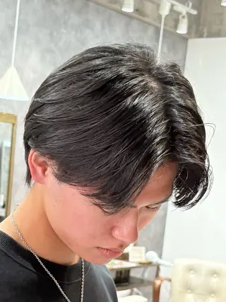 パーマ メンズ 井川 哲也のヘアスタイル