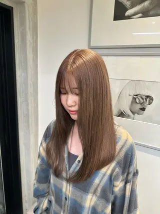 ロング レイヤー小顔ショート 吉田ジョウのヘアスタイル