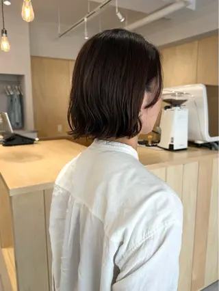 ショート パーマ fleurir所属・ボブ/パーマ/ r i oのヘアスタイル