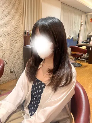 ロング LENAHC ist アベフミナのヘアスタイル