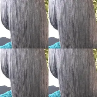 セミロング カラー Hanna by W_SALONのヘアスタイル