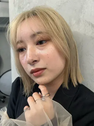 ショート カラー Haru/THREE …by velvetのヘアスタイル