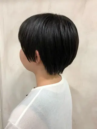 ショート せこぐち まいのヘアスタイル