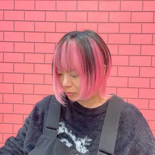 ミディアム カラー デザインカラー髪質 改善Lilithのその他イメージ