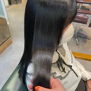 セミロング GO TODAY SHAiRE SALON 原宿Stella店所属・𓍯柔らかhair 𓍯 yukinoのヘアスタイル