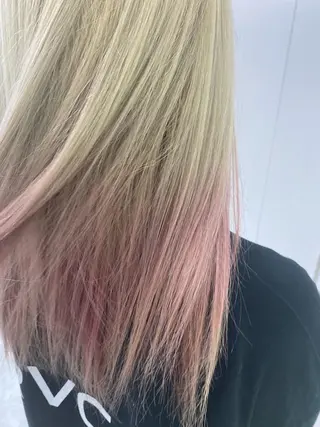 ミディアム カラー ✨透明感、艶髪ヘア✨ 韓国ヘア特化💖のヘアスタイル