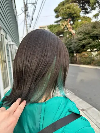 ショート カラー 🪼高評価🪼 💎柴崎の藤咲💎のヘアスタイル