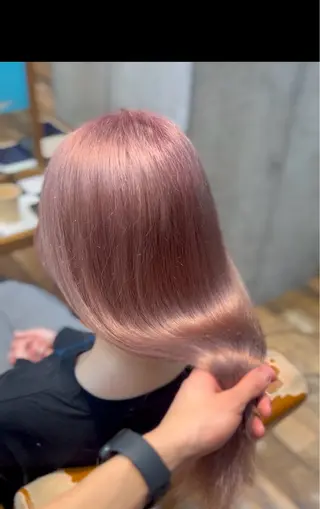 ロング カラー 💖カラー/ブリーチ 💖あつやのヘアスタイル
