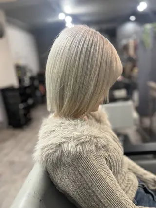 ショート シェリー淀屋橋肥後橋店所属・韓国風/ハイトーン kijimaのヘアスタイル