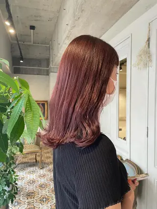 ロング 原 菜帆のヘアスタイル