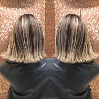 ショート カラー JILBLAN京都 ショート/ハイライトのヘアスタイル