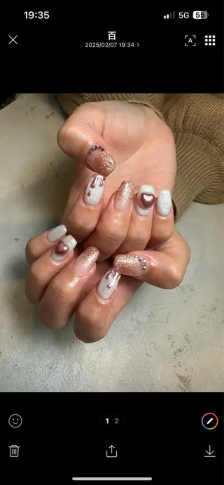 ネイル ネイルサロンmuumii所属・東十条muumii ネイルまつ毛のネイルデザイン