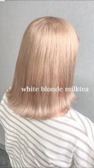 ミディアム カラー Selenehair 三条本店のヘアスタイル