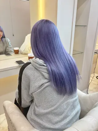 ロング カラー force  hair所属・🫧富田 苑実🫧のヘアスタイル