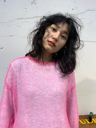 ミディアム パーマ 【takk】 ナカヤママサヨシのヘアスタイル