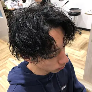 パーマ メンズ RAY+beauty 安藤優樹のヘアスタイル