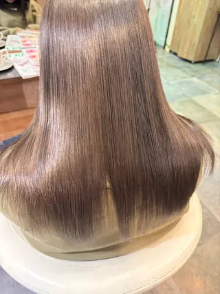 ロング 髪質改善 ヘアエステ AInoa TENET 北千住所属・若山 竜生のヘアスタイル
