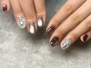 ネイル Queennail 北堀江Yumiのネイルデザイン