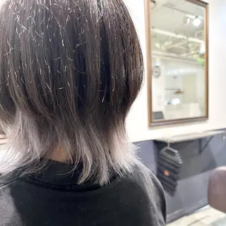 ショート ハイトーン🌈艶カラ ー✨ブリーチ/RYOのヘアスタイル