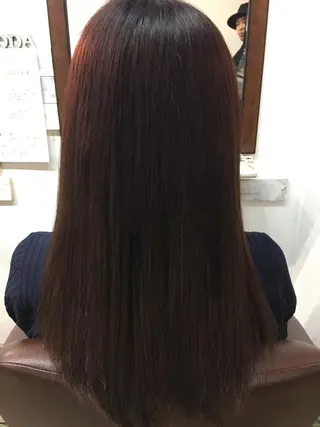 ロング カラー 櫛引 健太のヘアスタイル