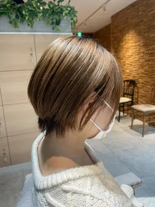 ショート 若林 良のヘアスタイル