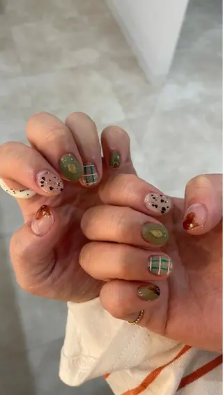 ネイル ゆびノさき茨木店 ニュアンス/アートのネイルデザイン