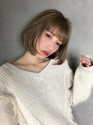 ショート ヘアメイクスタジオアビール調布所属・加藤 知恵のヘアスタイル