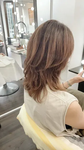 ミディアム カラー 髪質改善FORMA 💫S.Katohのヘアスタイル