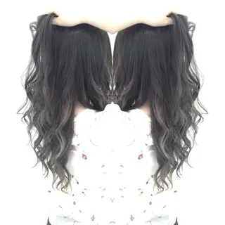 ロング カラー 髪質改善特化サロン ICONIQ天神店のヘアスタイル