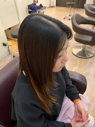ロング アロハ　自由が丘所属・ハイライト 募集中💕まゆのヘアスタイル